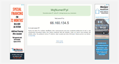 Desktop Screenshot of mojnumerip.pl